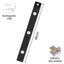 Luminária Smart Ultra LED Inteligente com Sensor de Movimento