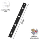 Luminária Smart Ultra LED Inteligente com Sensor de Movimento