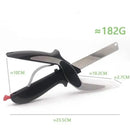 Cortador e Fatiador Tesoura-Faca - Tenha uma faca, tesoura, cutelo e muito mais!