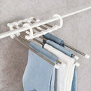 Cabide MultiMax™ - Organizador de Roupas 5 em 1
