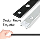 Luminária Smart Ultra LED Inteligente com Sensor de Movimento