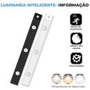 Luminária Smart Ultra LED Inteligente com Sensor de Movimento