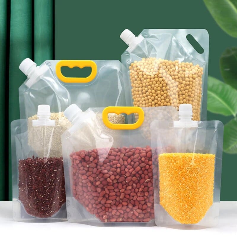 Saco Organizador de Alimentos - Kit 10 unidades